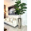 Faux pin en pot en métal 96 po Fiddle-98582417-98582416