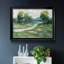 Delaware Water Gap - reproduction d'art sur toile encadrée-406375703-406375697