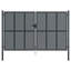 Ebern Designs Garden Gate Anthracite -198244392