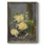 Impression florale vintage avec encadrement CCXLV - bois massif-1299773761