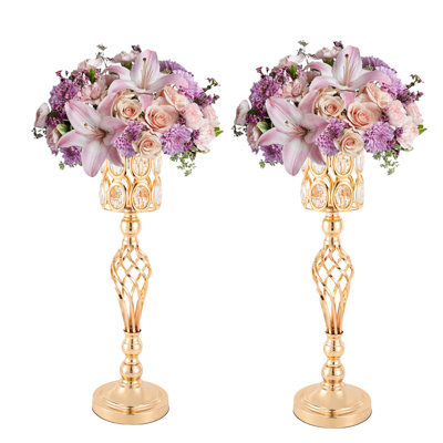 Metal Table Vase