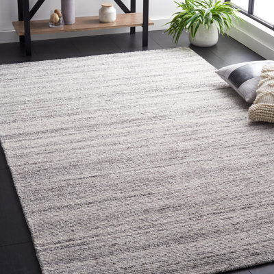 Tiaisha Hand Tufted Performance Striped Rug