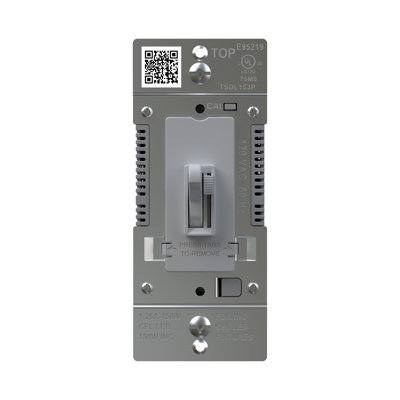 Toggle Slide 150W Advanced LED Dimmer, Single-Pole/3-Way