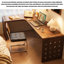 Bureau simple et moderne en bois massif en forme de L-768475910