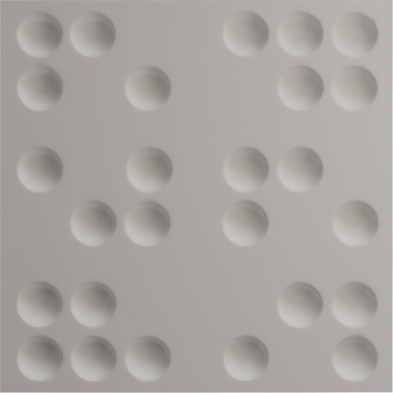 19 5/8"W x 19 5/8"H Emery EnduraWall Decorative 3D Wall Panel, Metallic Gold Rush (Covers 2.67 Sq. Ft.), Gold Rush