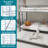 Heavy-duty Sturdy Meta Twin over Twin Bunk Bed/l/ Noise Reduced/ Safety Guardrail/No Box Spring Needed,Silvery-1515621452