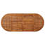 Siyana Oval Acacia Outdoor Dining Table , cm W 90cm cm D-1780592742