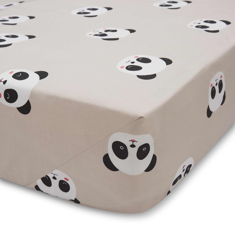 100% Cotton Fitted Sheet, 135 W x 190cm L Fitted Sheet