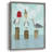 Silly Seagulls Framed Print - Solid Wood-846578467