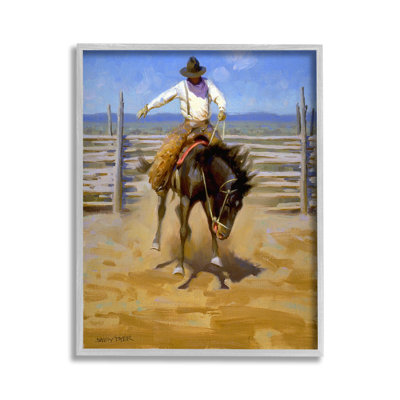 CowboyonFarmGicleeArtbyJimmyDyer