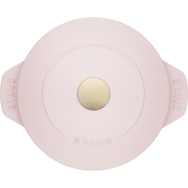 STAUB Cast Iron 1.5-Qt Petite French Oven - Peony Pink