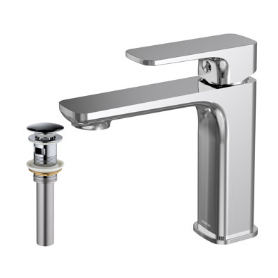Venda Single-handle Bathroom Faucet with Drain Assembly