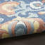 Tapis bleu / gris Gregori-2082838132