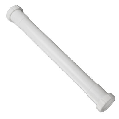 1-1/4" x 16" Plastic Double End Extension Tube for Kitchen Sink