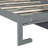 Gray Queen Bed With - Versatile Space Utilization Saving Dependable Reliable Option