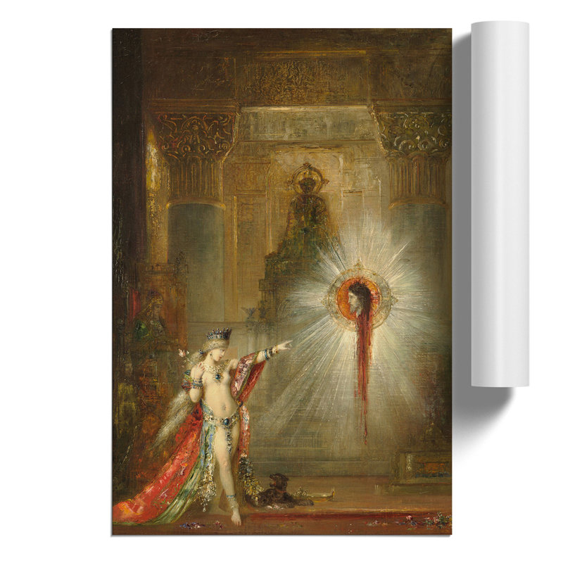 The Apparition by Gustave Moreau - Frameless Print, 59cm H x 42cm W x 0.1cm D