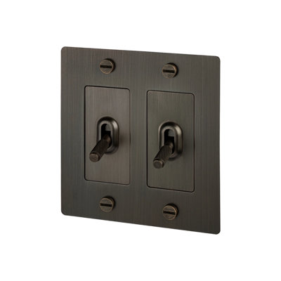 2G Toggle Switch / Non-Logo / Black