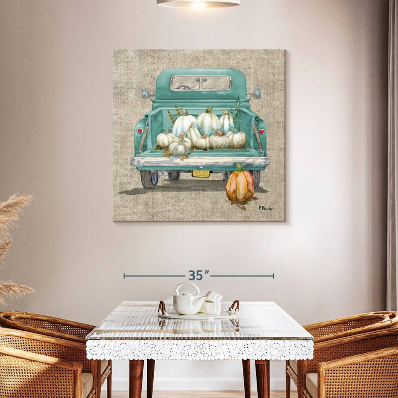 Camion Mehar blanc, H 39 po x l 39 po