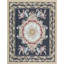 Hand-Knotted High-Quality Black and Gold Area Rug