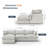 Upholstered Sofa, Cloud Sofa Modular Sectional Sofa Couch Down Fill Cushions Soft Couches For Living Room-1528683353