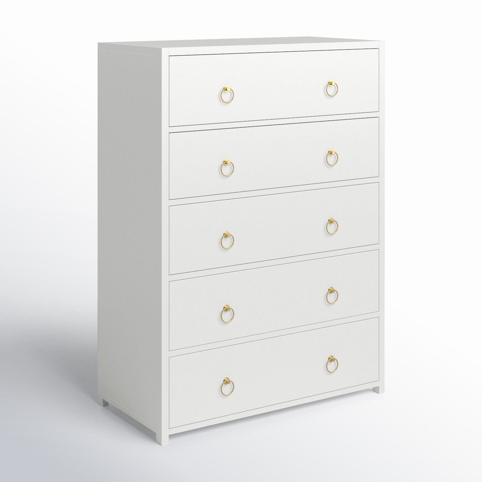 Elin 36" Acacia Dresser, White
