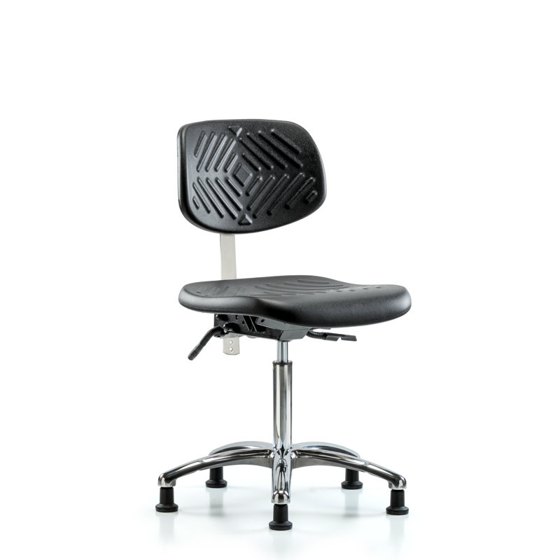 Task Chair, Black, Glides