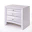 1Pc Nightstand Two Storage Drawers And Pull Out Tray-939654861