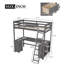 Lit mezzanine avec bureau en U-830411059-830411062
