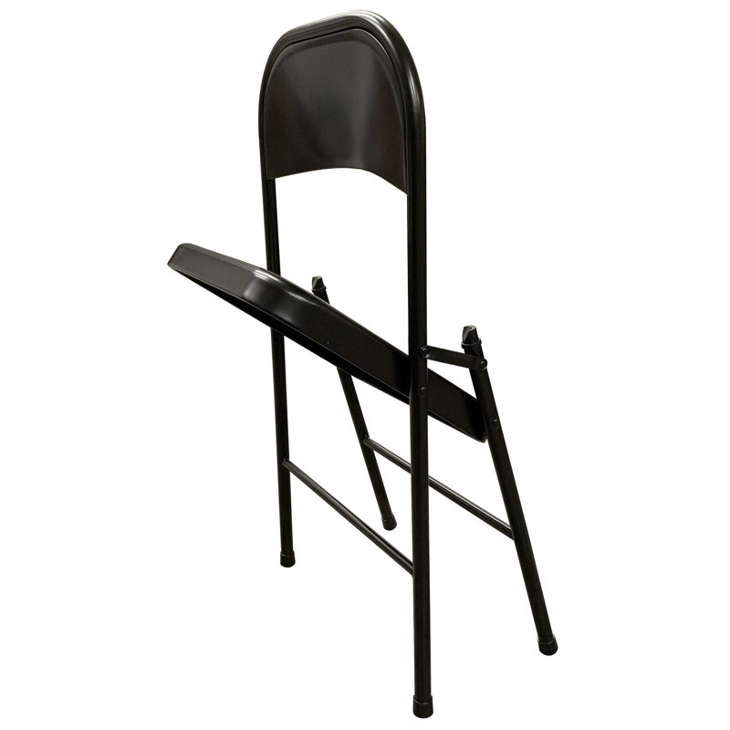 Chaise pliante en acier