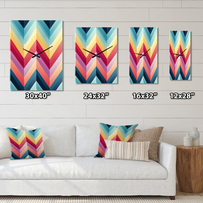 Janny - Horloge murale moderne, Très grand