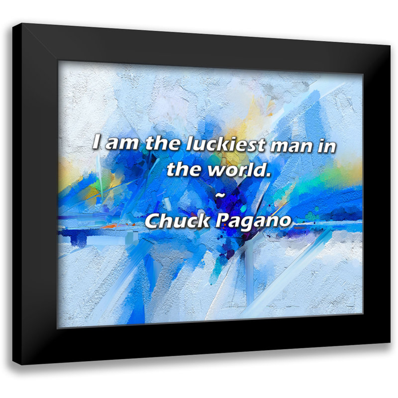 Citation de Chuck Pagano: «I'm the chanceux».