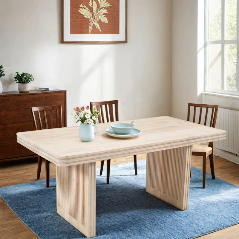 Cardere Solid Wood Dining Table