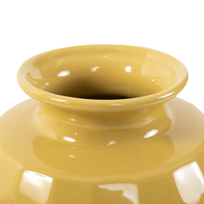 Golden Bee Ceramic Vase- Small