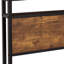 Lit plateforme en métal avec tête en bois et doublure, lumières à DEL, télécommande incluse, pas de sommier tapissier requis, option de rangement considérable, technique d'assemblage facile, expression de style moderne,-244441820
