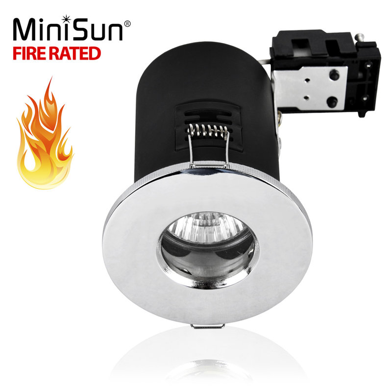 8.6cm Retrofit Downlight, Chrome, No Bulb