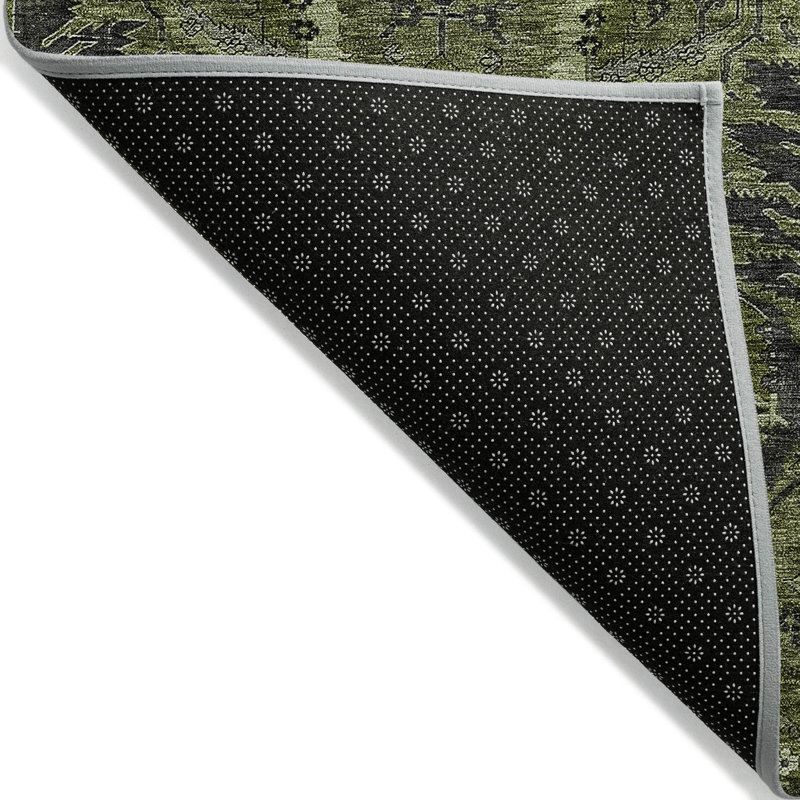 Tapis intérieur / extérieur vert Rustica , 5' x 7'6"
