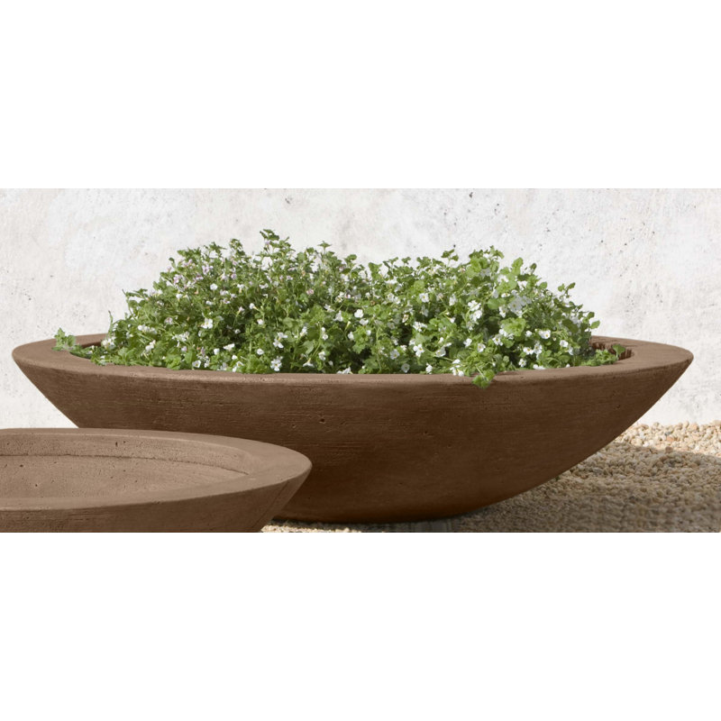 Pot Planter, Large, Aged Limestone