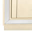 Commode décorative 3 tiroirs à miroir Glacaeu-25265233