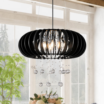 Lustre en cristal 6 lumières