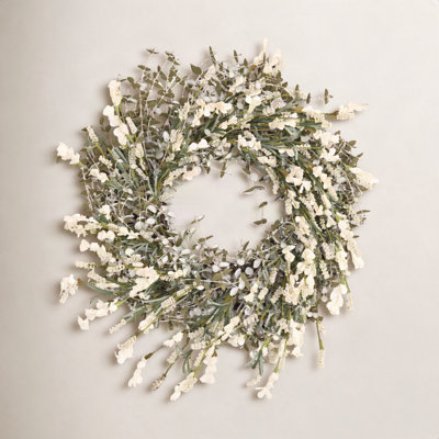 Primrue 26" Handcrafted Mini Eucalyptus Wreath