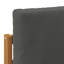  Ensemble de canapé d'extérieur avec coussin 4 pièces naturel et anthracite