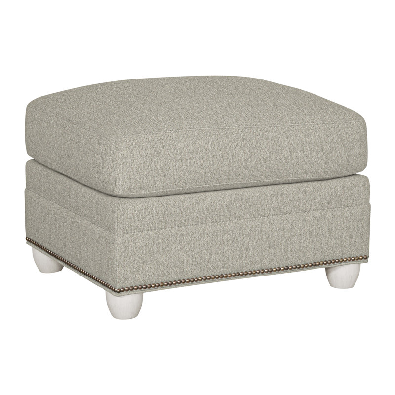 Fairgrove Upholstered Ottoman, Casa Blanca, Ian Smoke, Yes