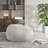 40" Memory Foam Swivel Armchair - Grey Lounger No Assembly Required