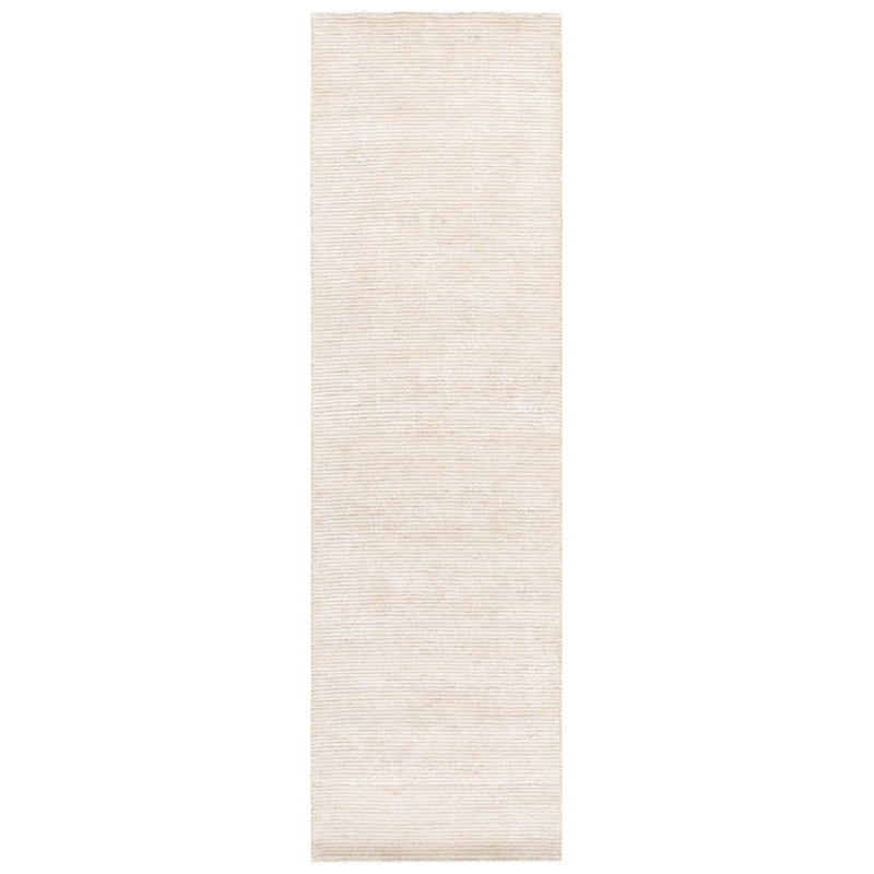 Soho Hand Tufted Viscose;Wool;Cotton Solid Color Indoor Rug, Runner 2'3" x 8'