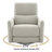 Cadavid Upholstered Swivel Power Recliner-1714162586