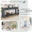 Console Table/Sofa Table With Storage Drawers And Bottom Shelf For Entryway Hallway-1988985251