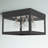 Bartek 4 - Bulb Outdoor Flush Mount-34439772