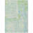 Machine Washable Indoor/Outdoor Christain ACN1352 Mint Rug-102674071