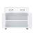 Two Door Side Table-White