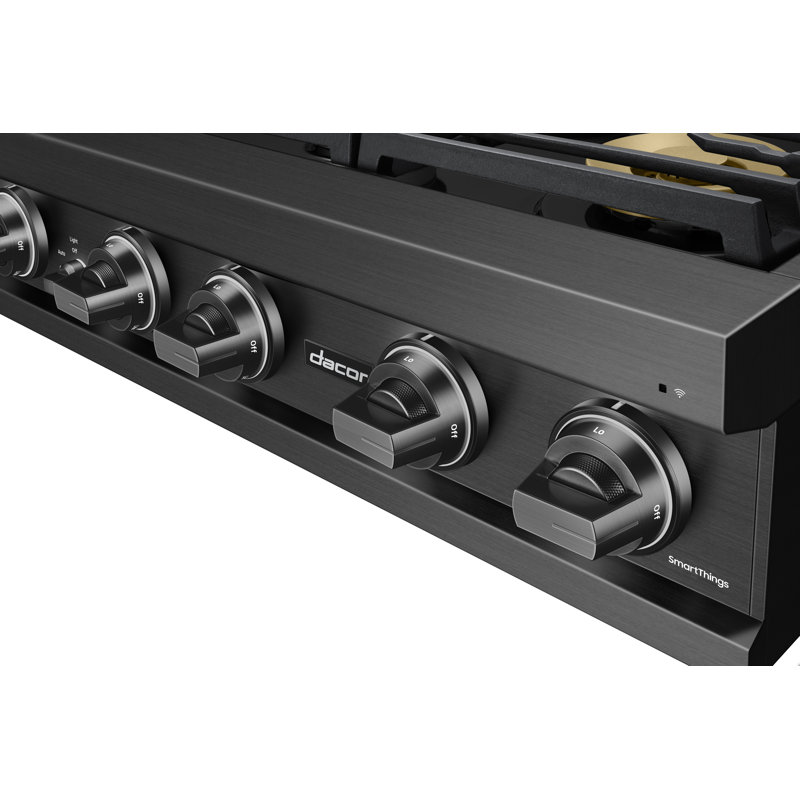 36" Gas Rangetop 6 Burners, NG/LP, Graphite Stainless